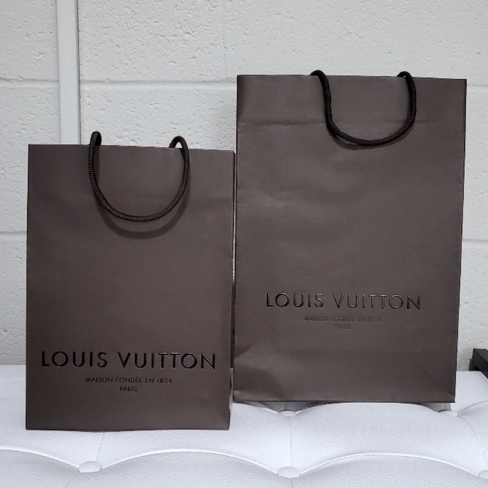 Louis Vuitton Shopping Bags.  Authentic